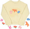 Origami Animals Kids Sweatshirt