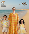 GIRLS TURTLE  DRESS مع البيئة