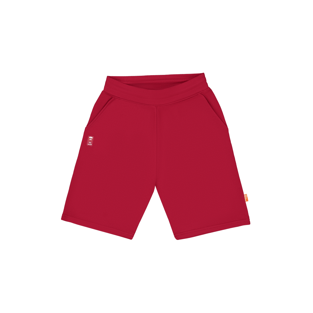 Adult Track Shorts TEAM QATAR | Maroon