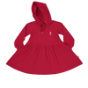 Hoodie Dress TEAM QATAR | Maroon