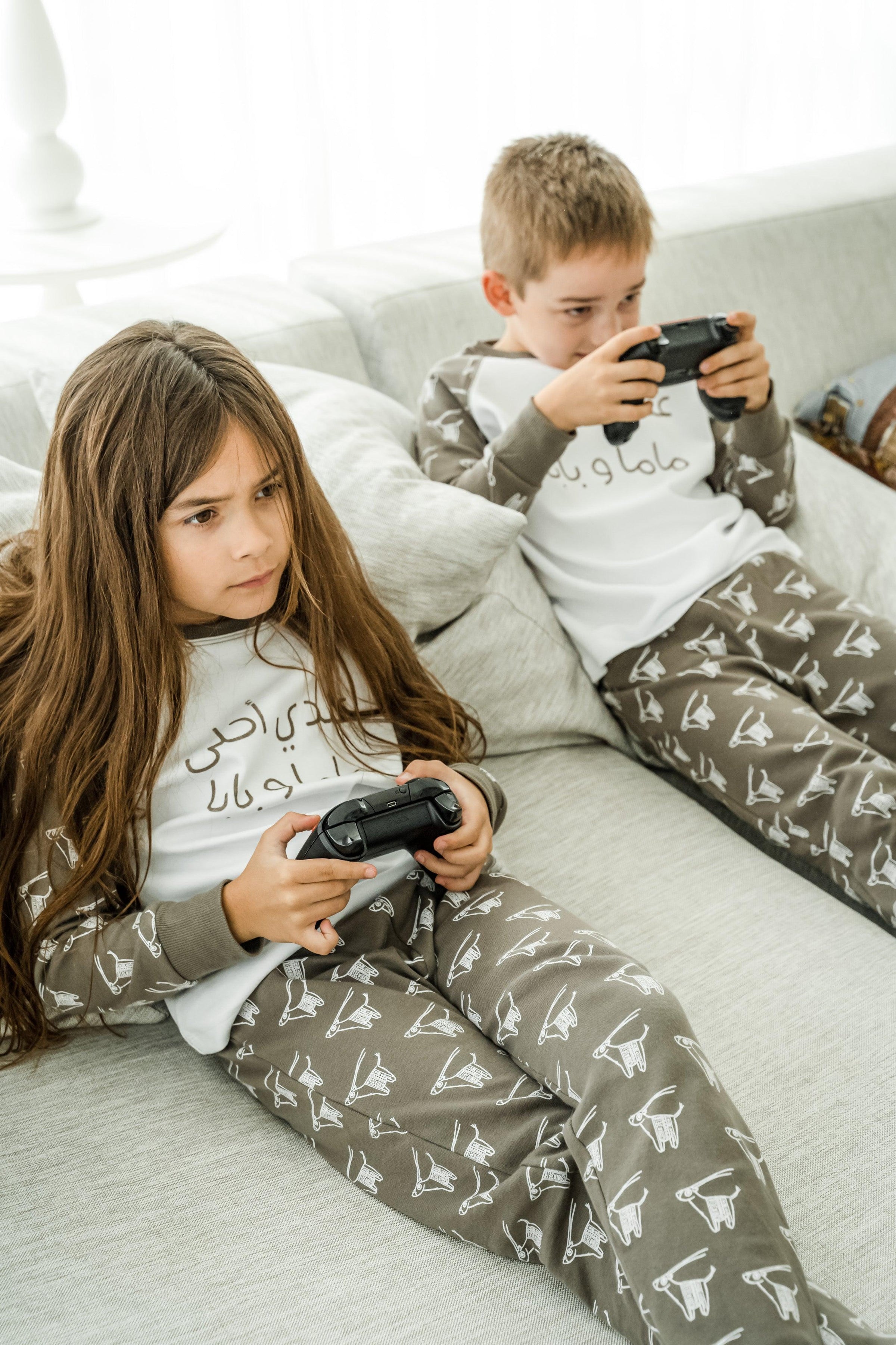 Pajama Set for Kids (2 pack) – Baby Elephant Organic Wear