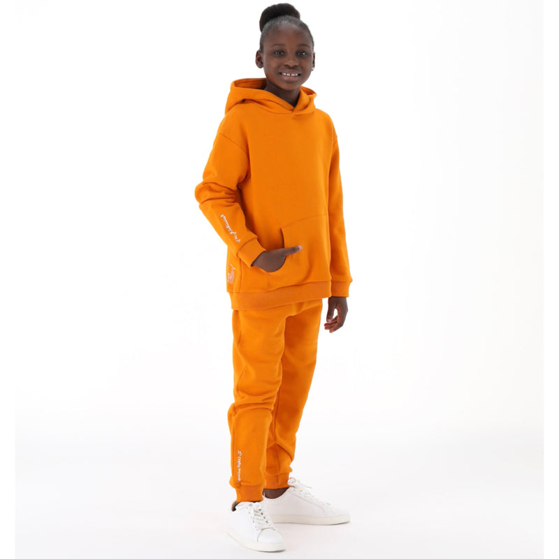 Kids Hoodie Orange | Houbara